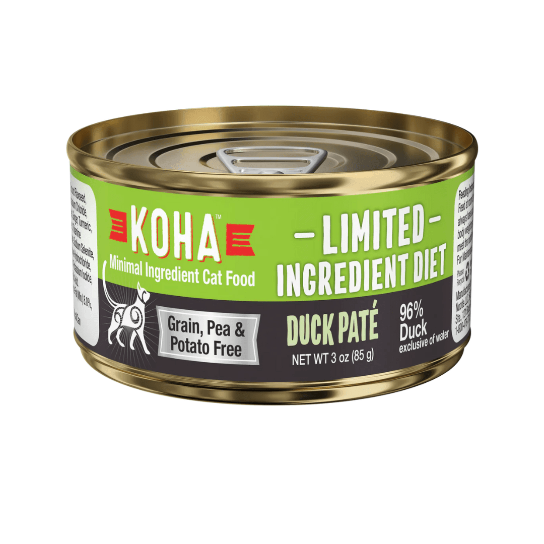 KOHA Wet Cat Food - Limited Ingredient Diet Duck Pate Canned - Toronto Pets