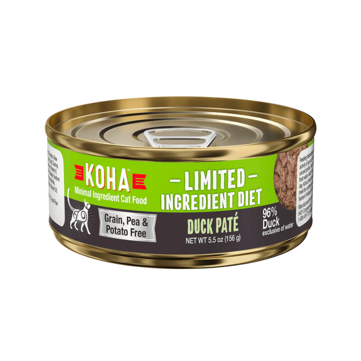 KOHA Wet Cat Food - Limited Ingredient Duck Pate Canned - Toronto Pets