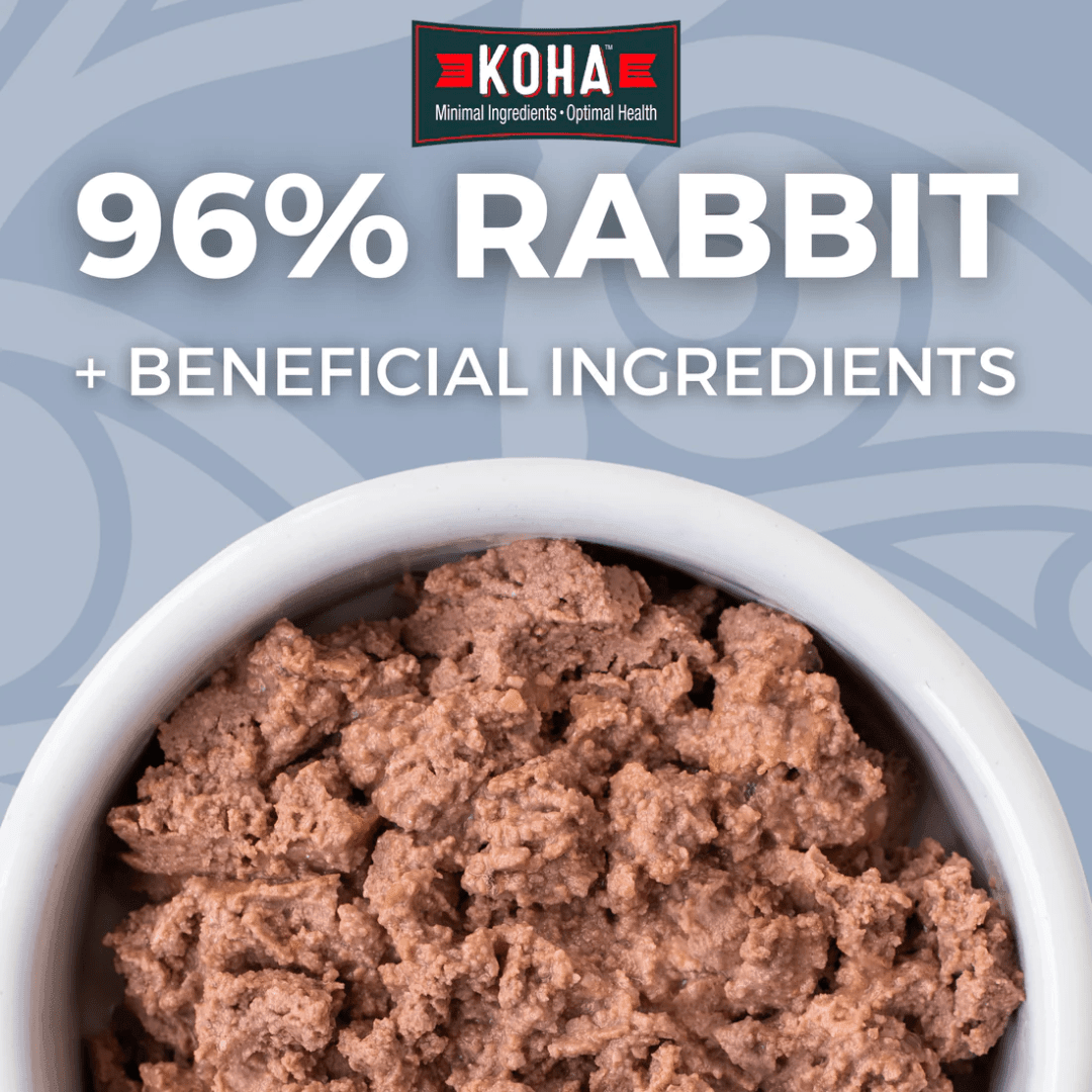 KOHA Wet Cat Food - Limited Ingredient Rabbit Au Jus Pate Canned - Toronto Pets