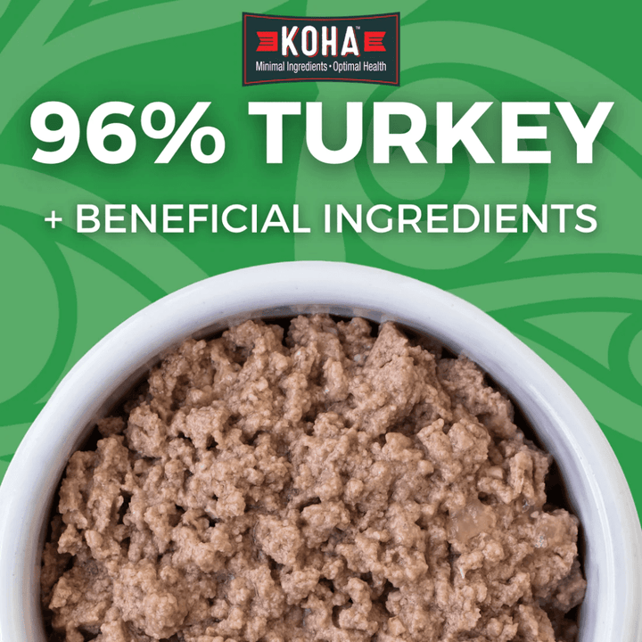 KOHA Wet Cat Food - Limited Ingredient Turkey Pate Canned - Toronto Pets