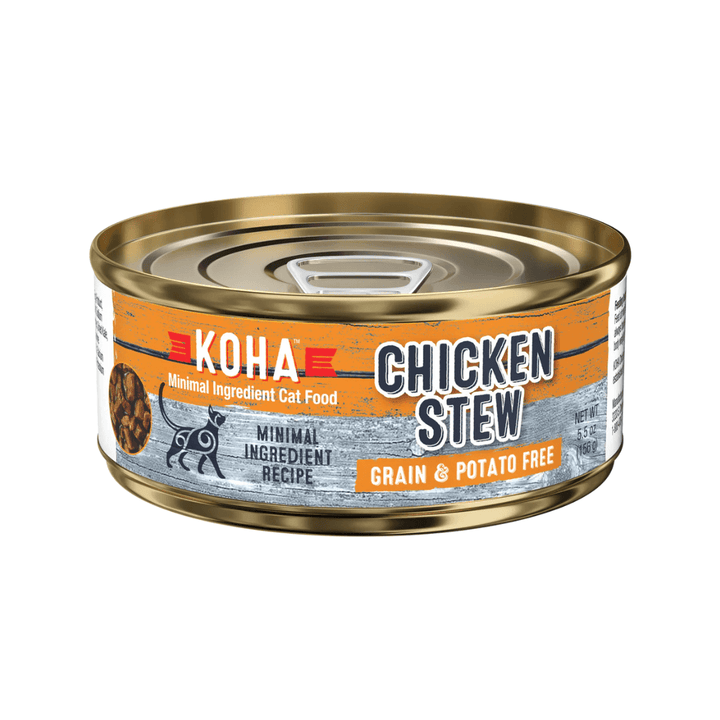 KOHA Wet Cat Food - Minimal Ingredient Chicken Stew Canned - Toronto Pets