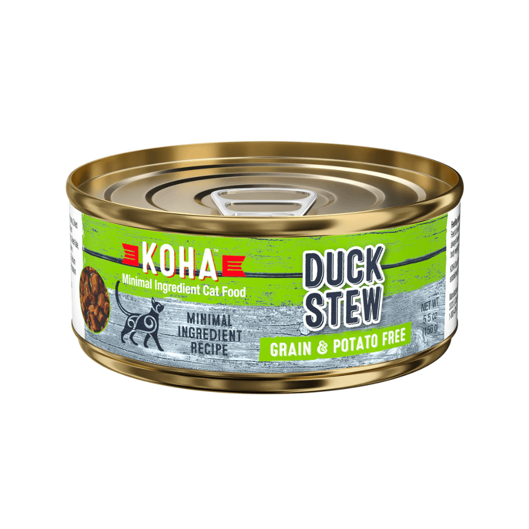 KOHA Wet Cat Food - Minimal Ingredient Duck Stew Canned - Toronto Pets