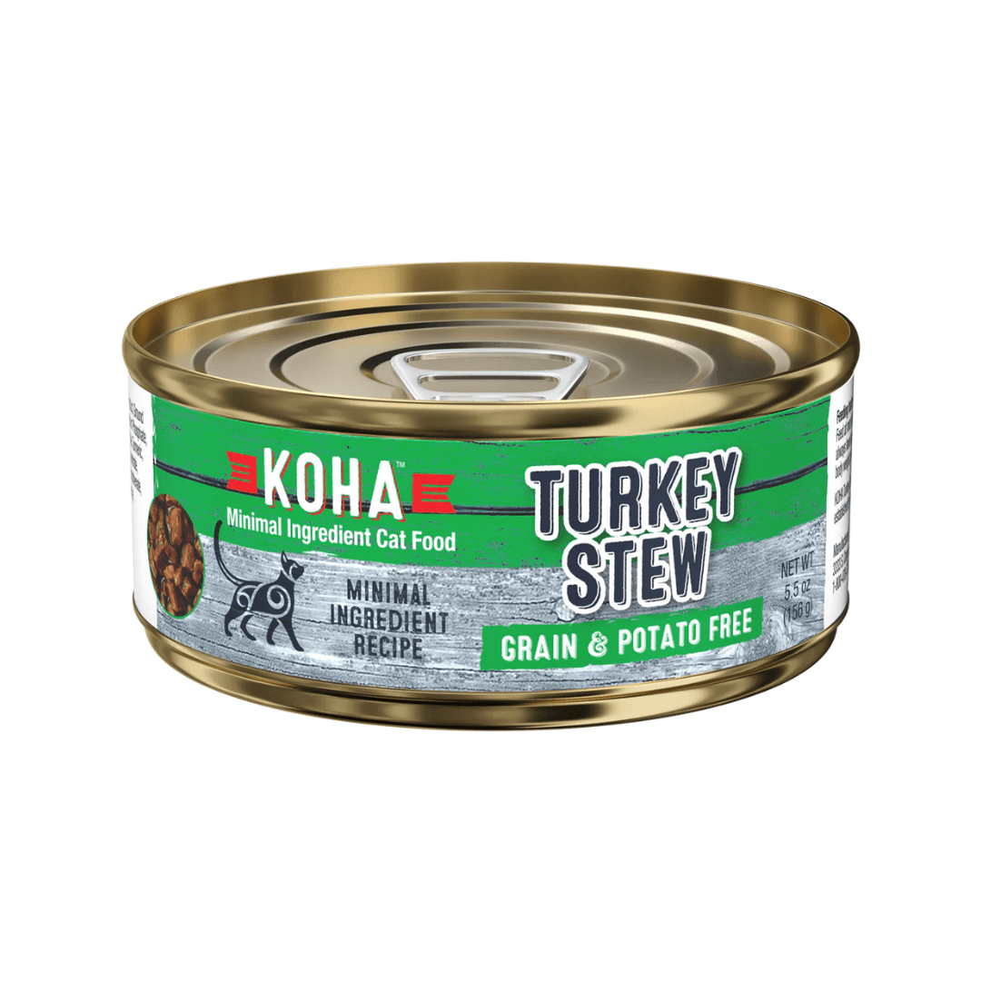 KOHA Wet Cat Food - Turkey Stew Canned - Toronto Pets