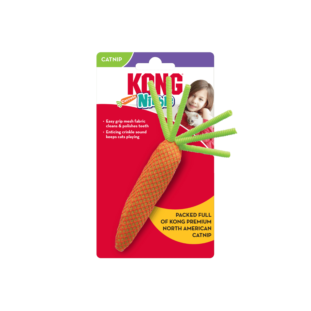 Kong Cat Toys - Catnip Nibble Carrot - Toronto Pets