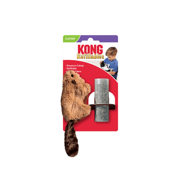 Kong Cat Toys - Refillables Catnip Beaver - Toronto Pets