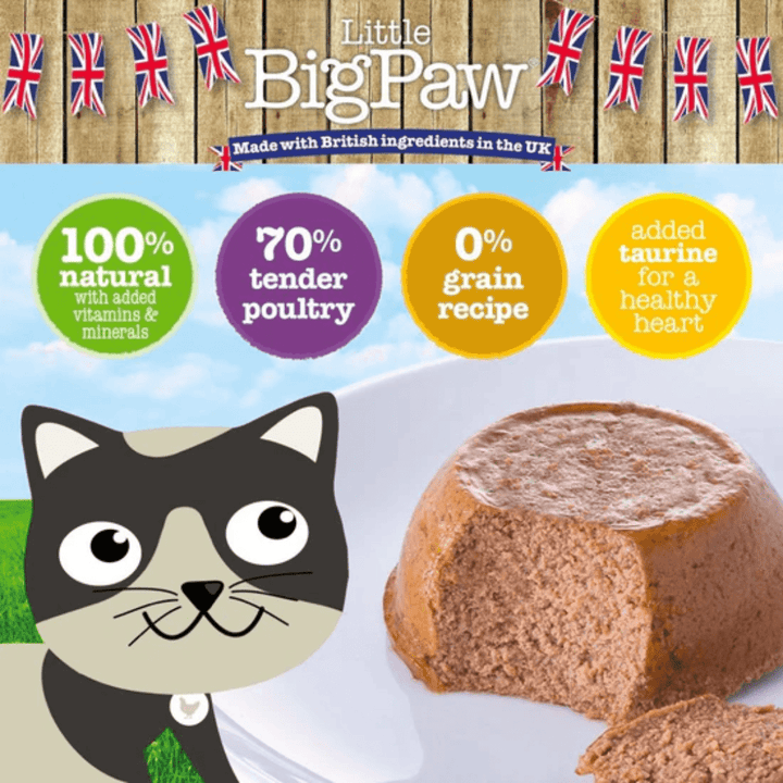 Little Big Paw Wet Cat Food - Gourmet Tender Chicken Mousse Canned - Toronto Pets