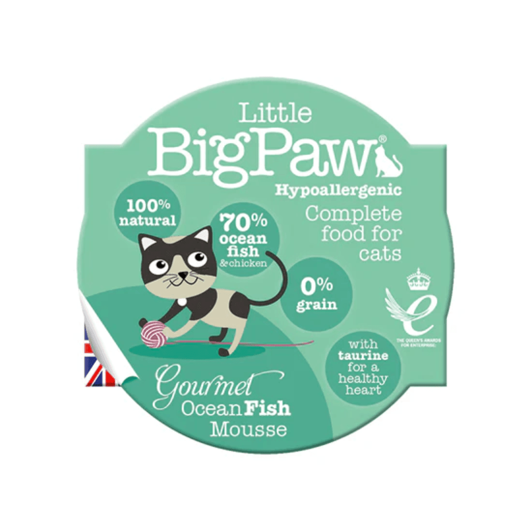 Little Big Paw Wet Cat Food - Ocean Fish Mousse Canned - Toronto Pets