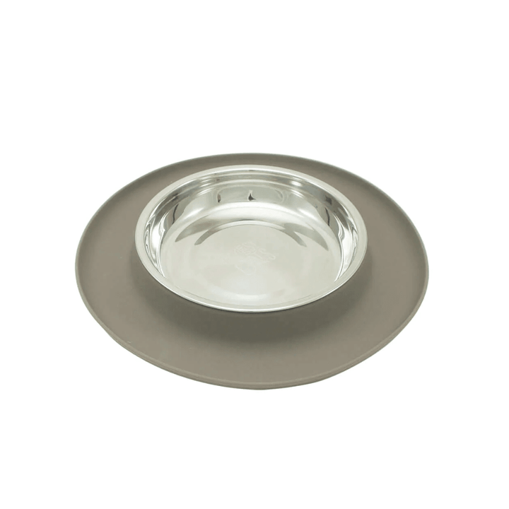 Messy Cats Bowls - Single Silicone Feeder with Stainless Steel Bowl - Toronto Pets