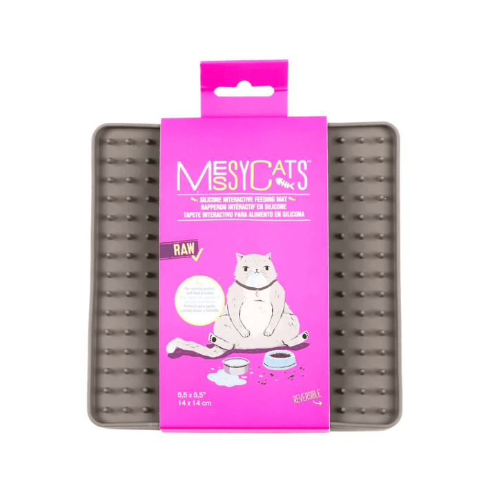 Messy Cats Feeding Mats - Silicone Reversible Interactive Licking Mat - Toronto Pets