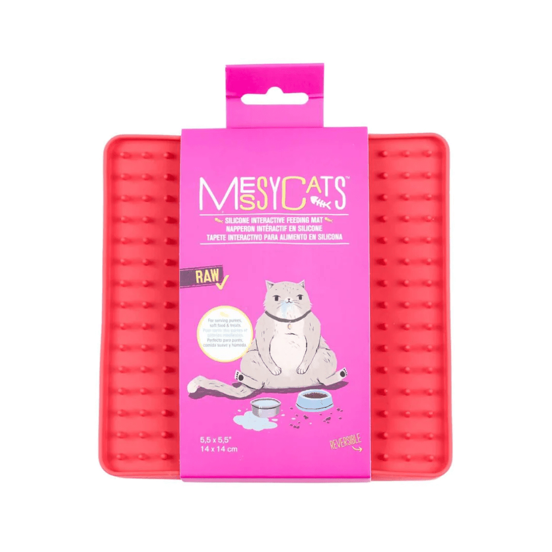 Messy Cats Feeding Mats - Silicone Reversible Interactive Licking Mat - Toronto Pets