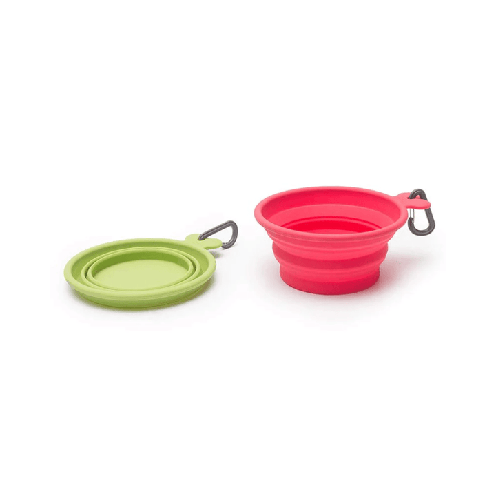 Messy Mutts Dog Bowl - Silicone Collapsible Travel Bowl - Toronto Pets