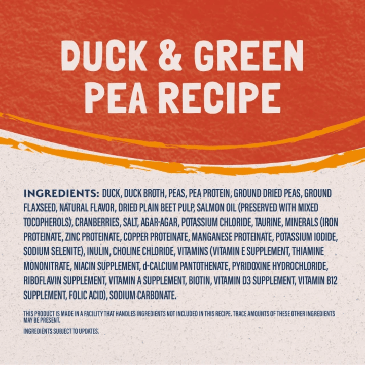 Natural Balance Wet Cat Food - Reserve Duck & Green Pea Formula Canned - Toronto Pets