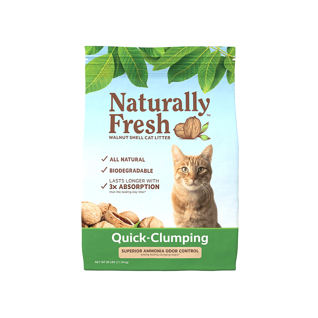 Naturally Fresh Cat Litter - Quick Clumping Walnut Formula - Toronto Pets