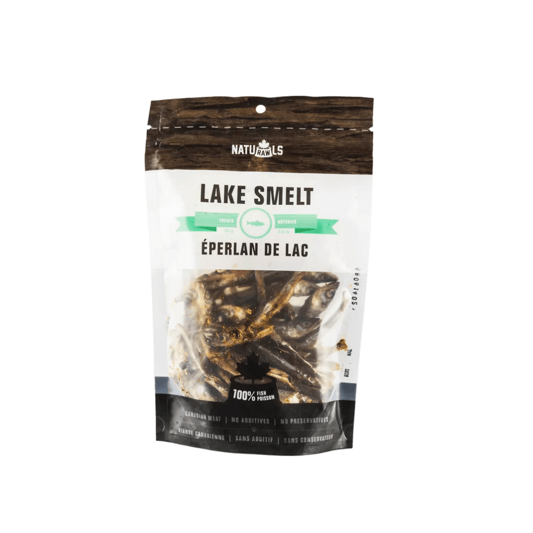 Naturawls Dehydrated Dog Treats - Lake Smelt Dog Treats - Toronto Pets