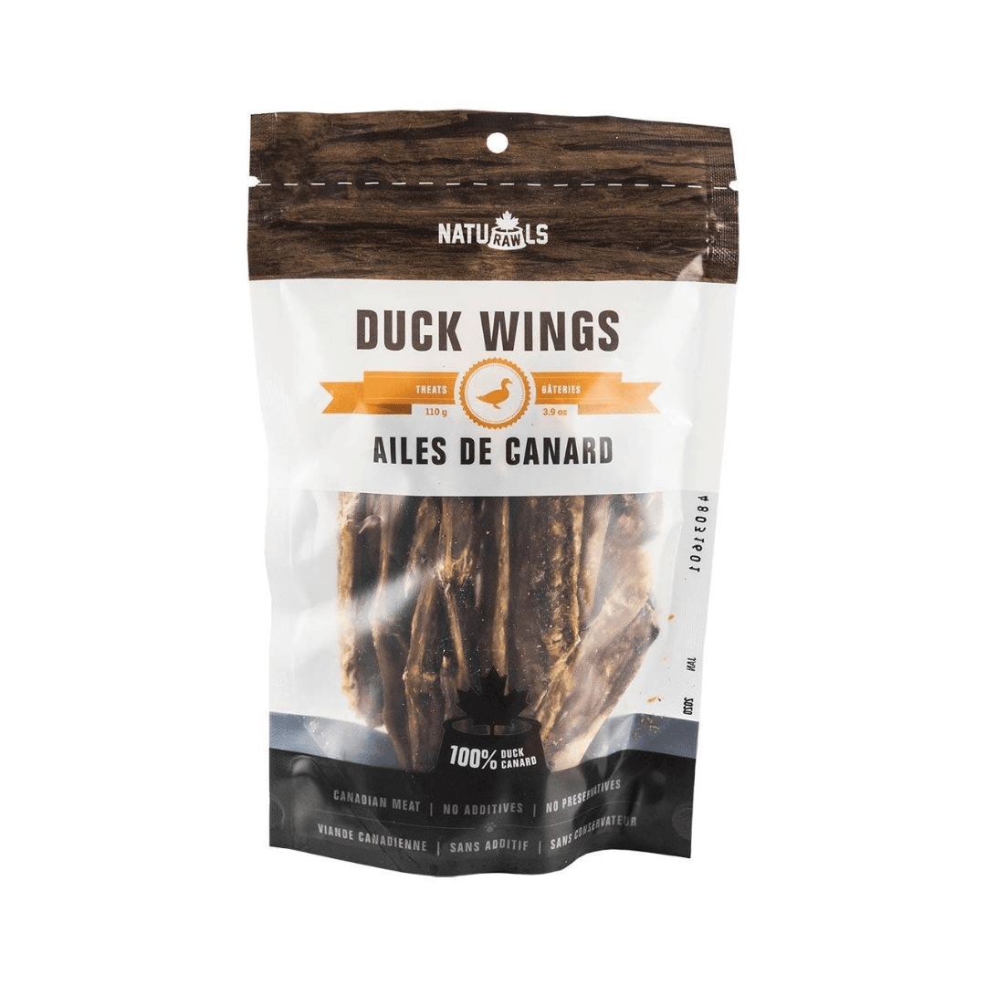 Naturawls Dog Treats - Dehydrated Duck Wings - Toronto Pets