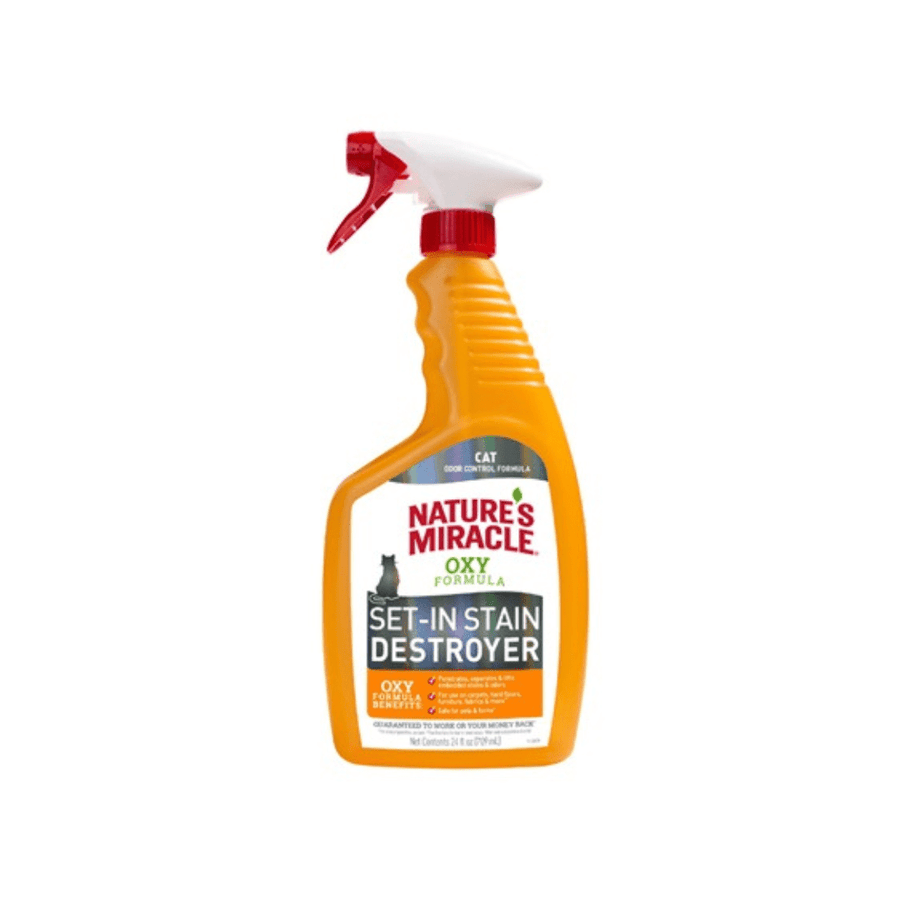 Nature's Miracle Cat Stain and Odor - Set - In Stain Destroyer - Toronto Pets