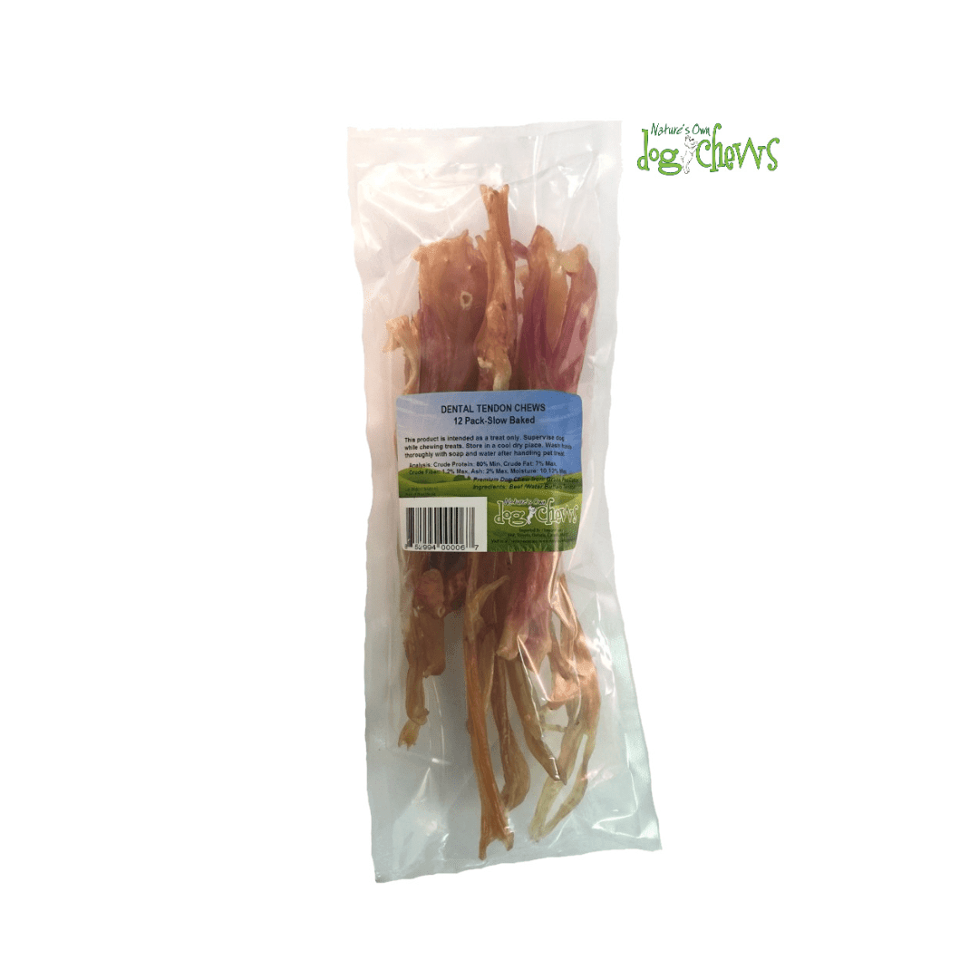 Nature's Own Dog Treats - Beef Dental Tendons - Toronto Pets