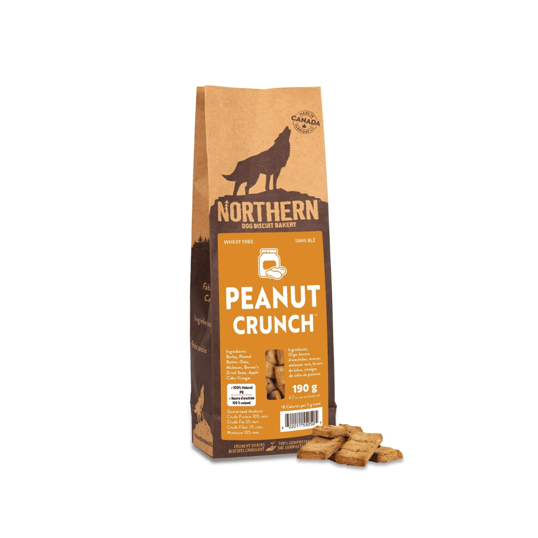 Northern Dog Treats - Peanut Crunch Biscuits - Toronto Pets