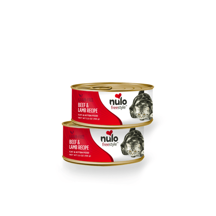 Nulo freestyle Wet Cat & Kitten Food - Grain - Free Beef & Lamb Canned - Toronto Pets