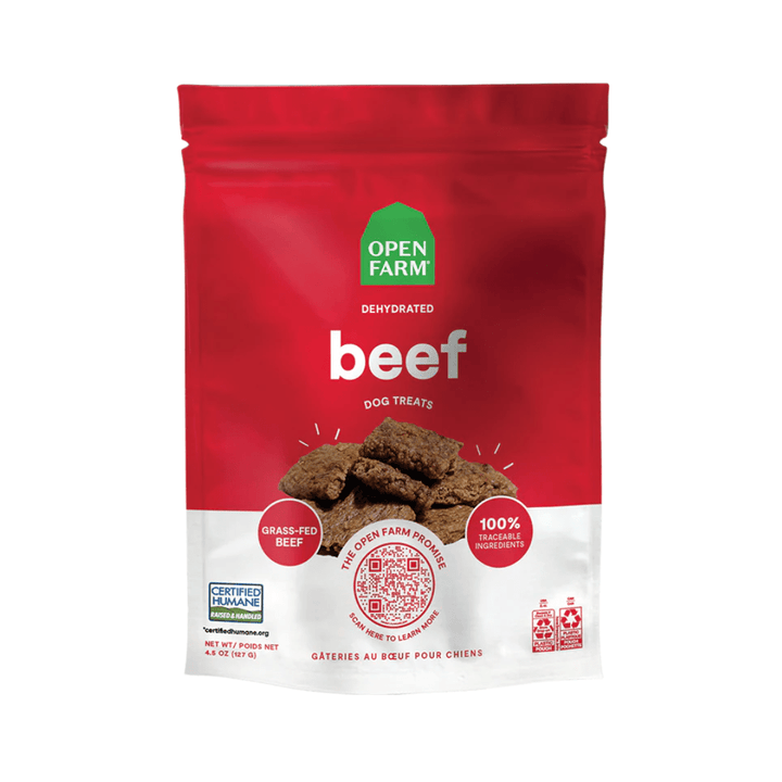 Open Farm Dehydrated Dog Treats - Beef - Toronto Pets