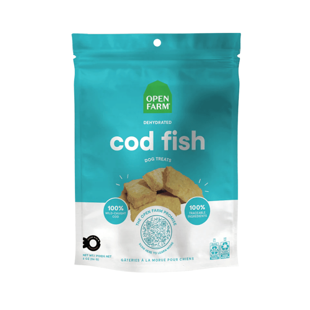 Open Farm Dehydrated Dog Treats - Cod Fish - Toronto Pets