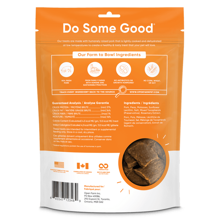 Open Farm Dehydrated Dog Treats - Pork - Toronto Pets