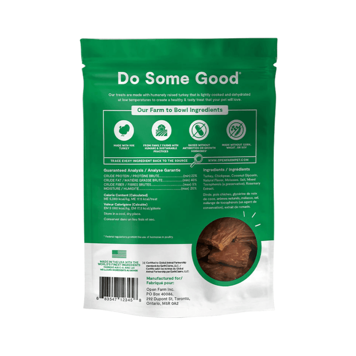 Open Farm Dehydrated Dog Treats - Turkey - Toronto Pets