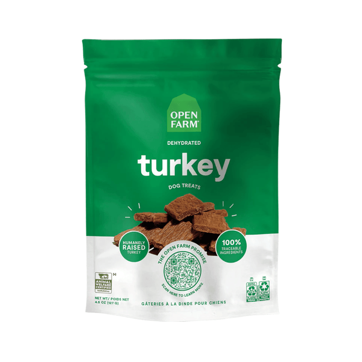 Open Farm Dehydrated Dog Treats - Turkey - Toronto Pets