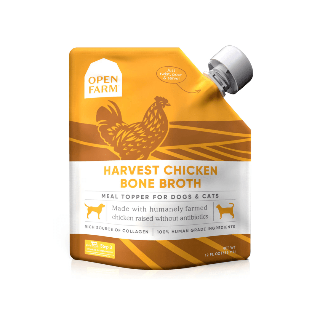 Open Farm Dog and Cat Topper - Harvest Chicken Bone Broth - Toronto Pets