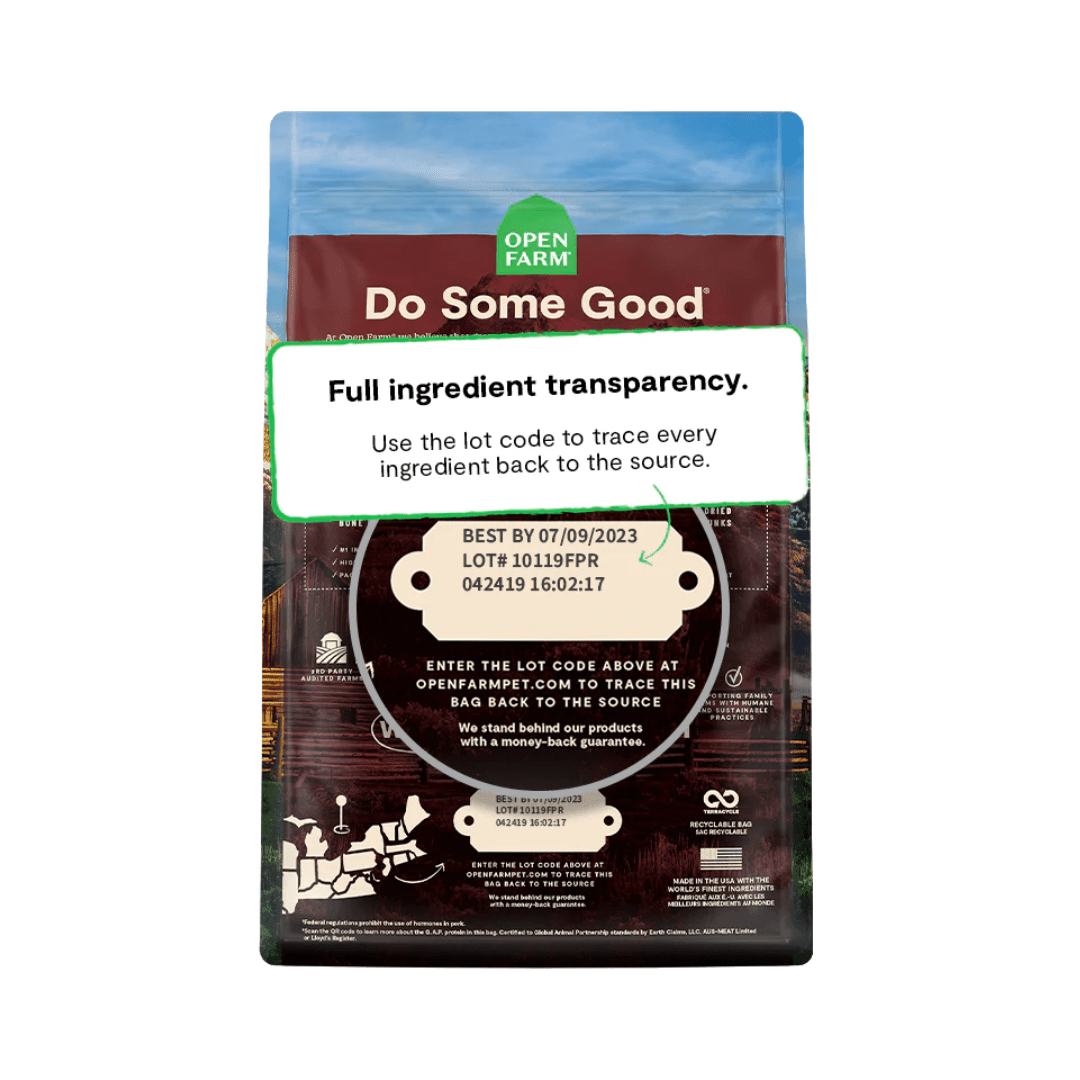 Open Farm Dry Dog Food - Front Range Ancient Grains RawMix - Toronto Pets