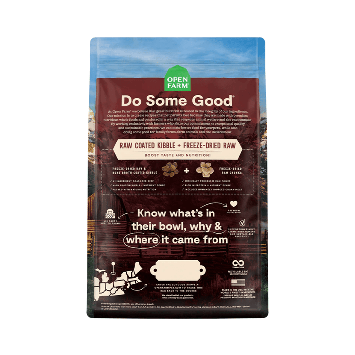 Open Farm Dry Dog Food - Front Range Ancient Grains RawMix - Toronto Pets