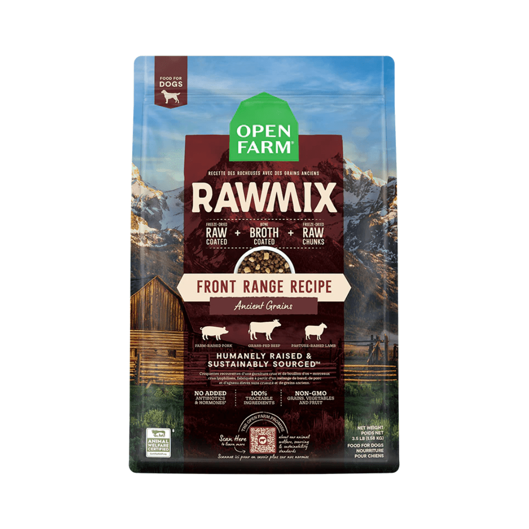 Open Farm Dry Dog Food - Front Range Ancient Grains RawMix - Toronto Pets