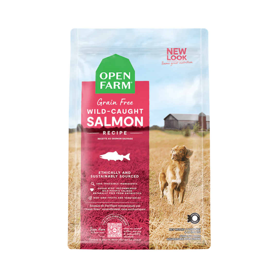 Open Farm Dry Dog Food - Grain - Free Wild - Caught Salmon - Toronto Pets