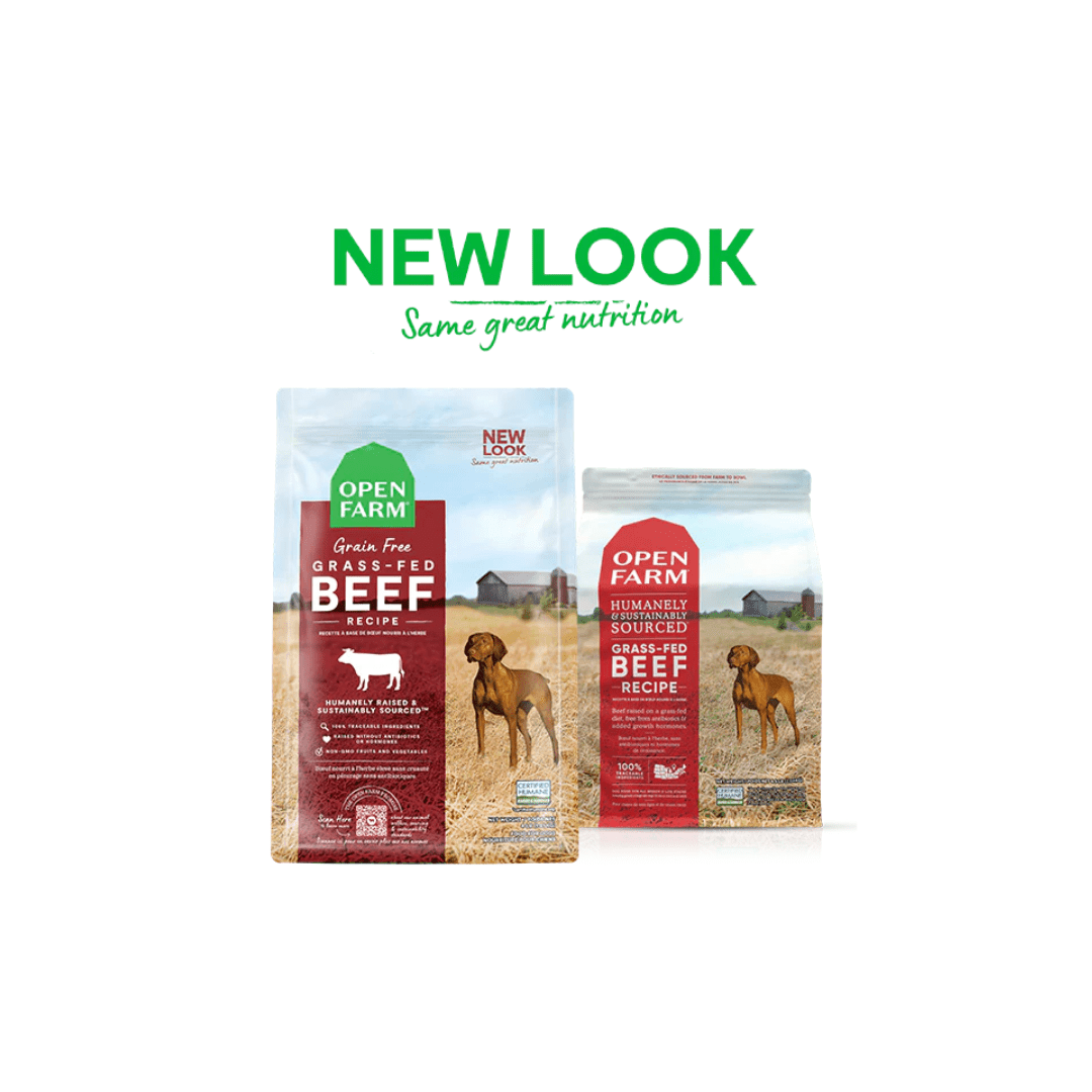 Open Farm Dry Dog Food - Grass - Fed Beef Grain - Free - Toronto Pets