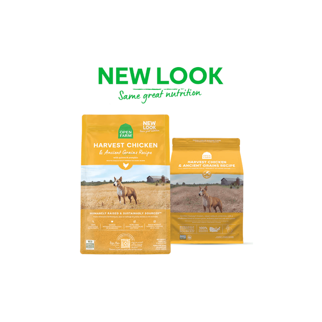 Open Farm Dry Dog Food - Harvest Chicken & Ancient Grains - Toronto Pets