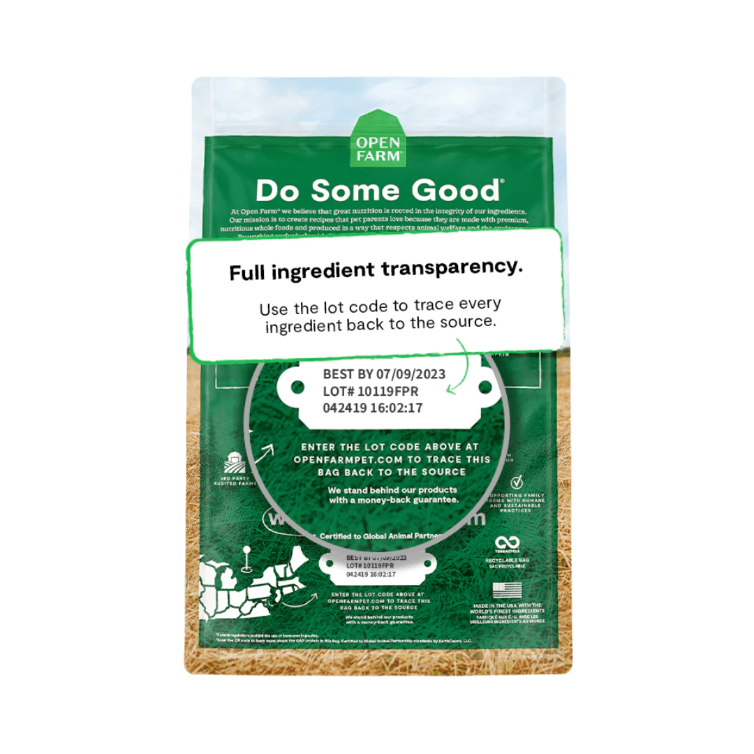 Open Farm Dry Dog Food - Homestead Turkey & Chicken Grain - Free - Toronto Pets