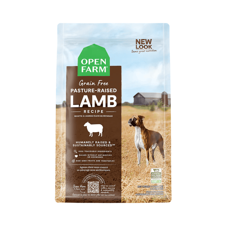 Open Farm Dry Dog Food - Pasture - Raised Lamb Grain - Free - Toronto Pets