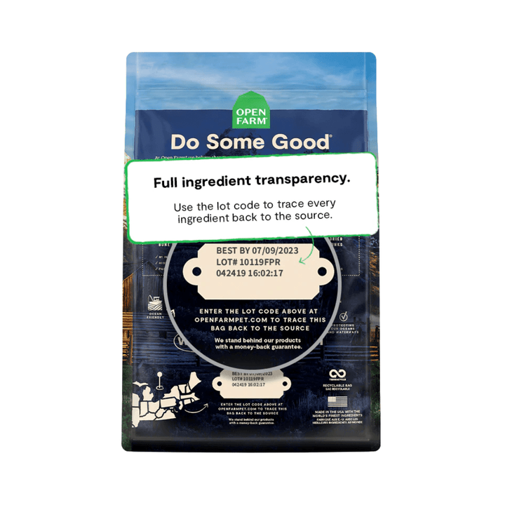 Open Farm Dry Dog Food - Wild Ocean Ancient Grains RawMix - Toronto Pets