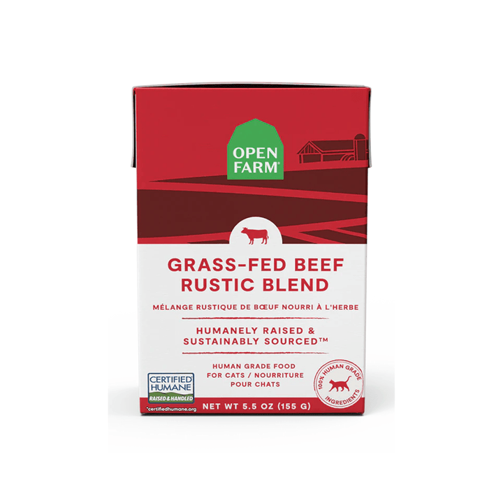 Open Farm Wet Cat Food - Grass - Fed Beef Rustic Blend - Toronto Pets