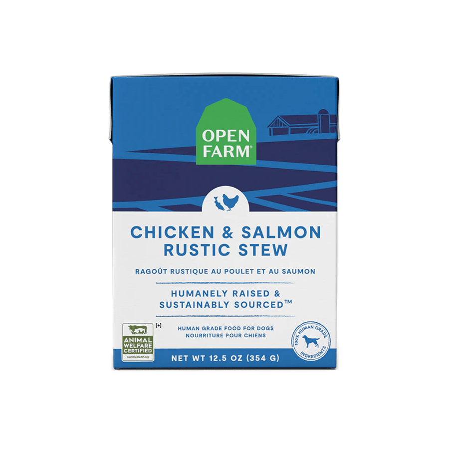 Open Farm Wet Dog Food - Chicken and Salmon Rustic Stew - Toronto Pets