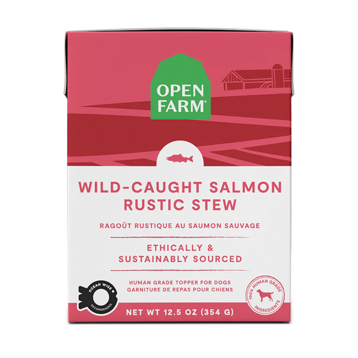 Open Farm Wet Dog Food - Wild - Caught Salmon Rustic Stew - Toronto Pets