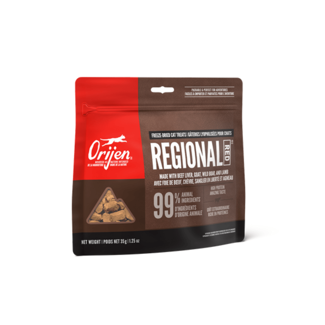 Orijen Freeze - Dried Cat Treats - Regional Red Recipe - Toronto Pets