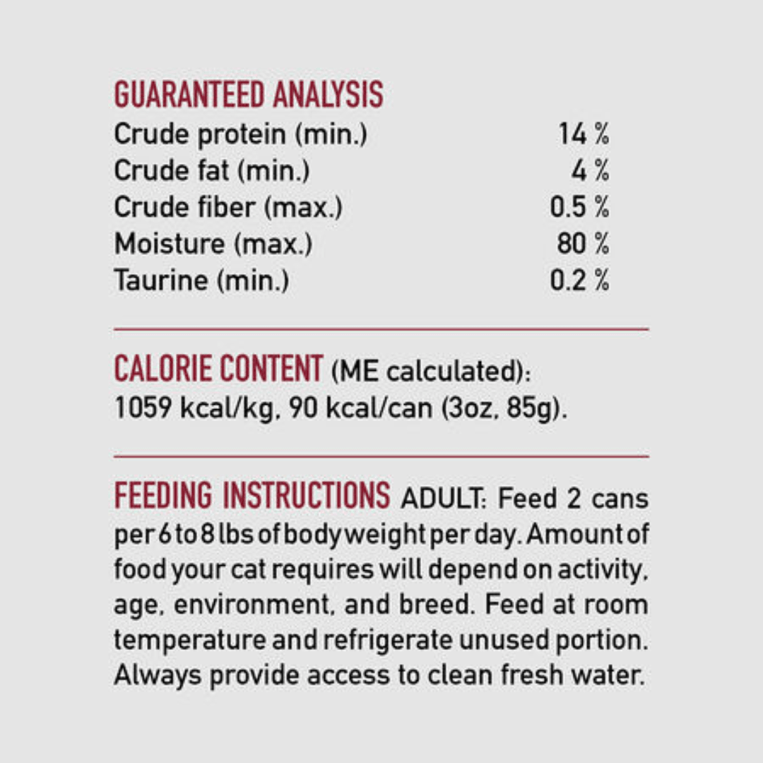 Orijen Wet Cat Food - Tuna & Beef Entee Canned - Toronto Pets