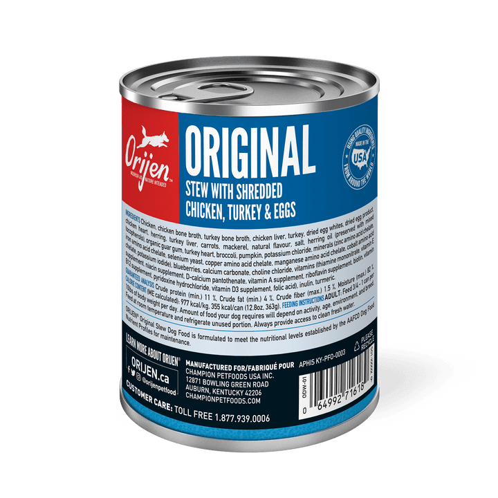 Orijen Wet Dog Food - Original Stew Canned - Toronto Pets