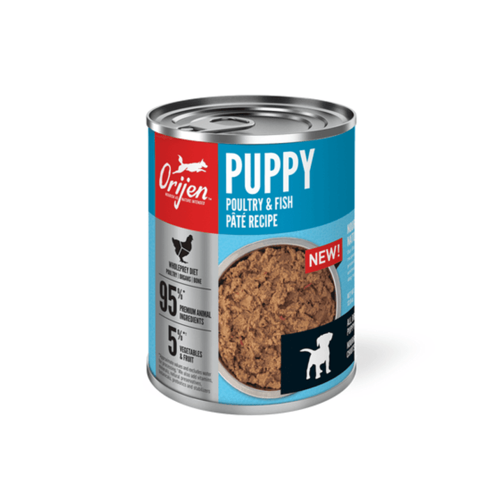 Orijen Wet Dog Food - Puppy Poultry and Fish Pate Recipe Canned - Toronto Pets