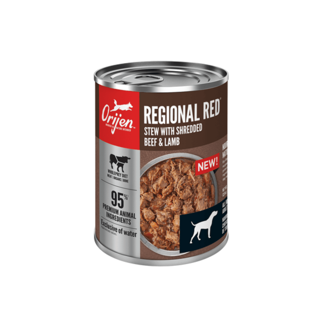 Orijen Wet Dog Food - Regional Red Stew With Shredded Beef & Lamb Canned - Toronto Pets