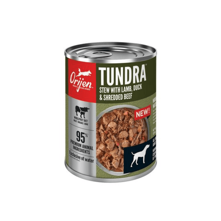 Orijen Wet Dog Food - Tundra Stew Recipe With Shredded Beef, Duck & Lamb - Toronto Pets