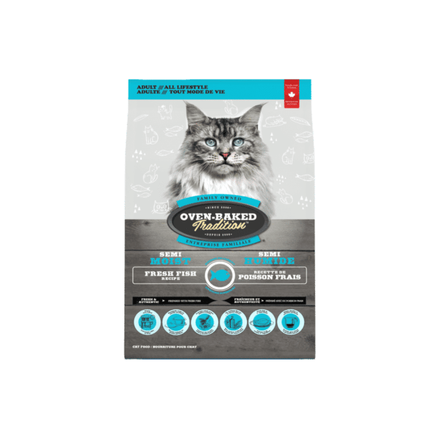 Oven Baked Tradition Dry Cat Food - Semi - Moist Fish - Toronto Pets