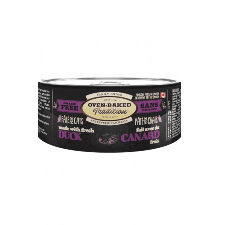 Oven Baked Tradition Wet Cat Food - Grain - Free Duck Pate Canned - Toronto Pets