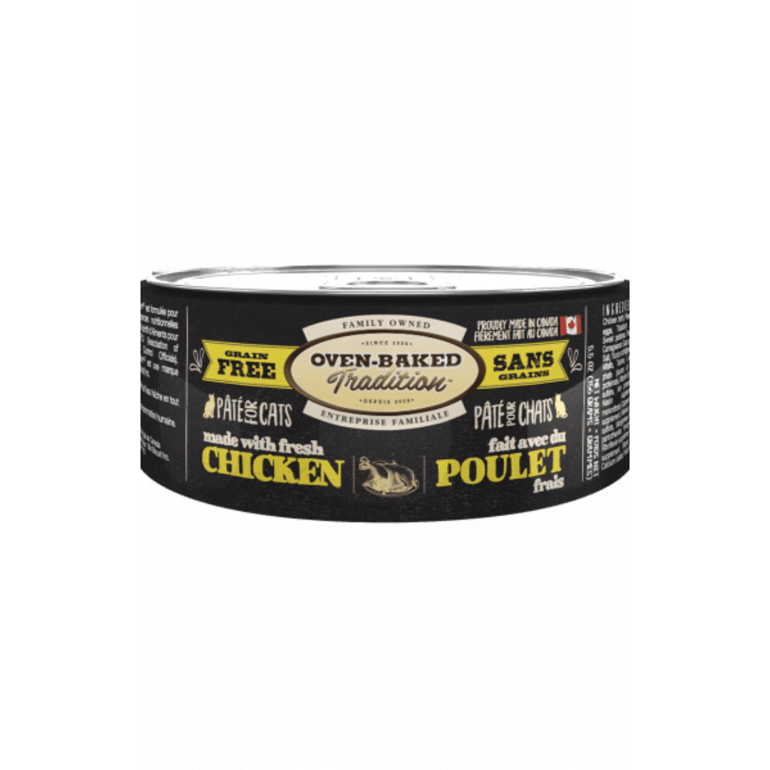 Oven Baked Tradition Wet Cat Food - Grain - Free Pate Chicken - Toronto Pets